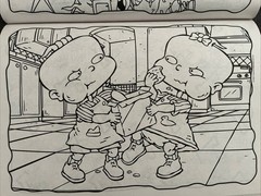 Bendon – Rugrats Jumbo Retro Coloring Book | 80 Pages of Nostalgic Fun