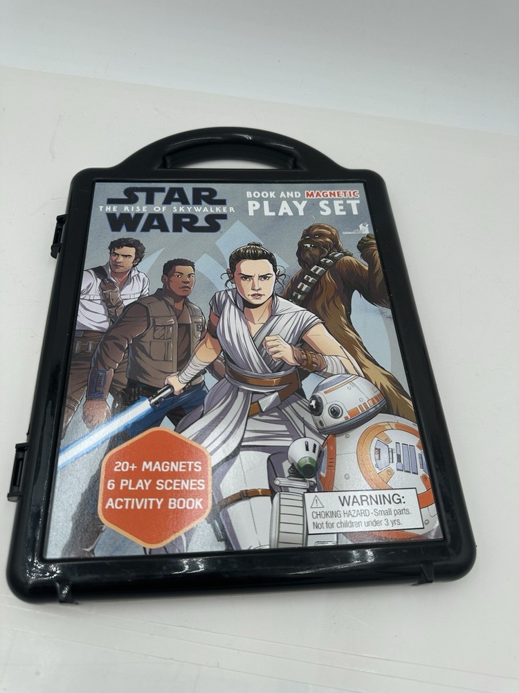 New Star Wars The Rise of Skywalker 20+ Magnets Playset Activity Book Travel