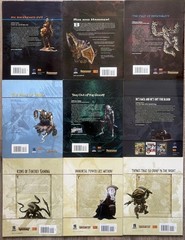 9 Pathfinder Player Module Paperback Books – Lot Of 9 – Paizo – Good Condition