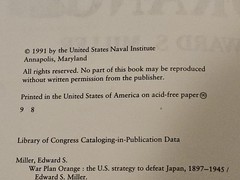 War Plan Orange The U. S. Strategy to Defeat Japan, 1897-1945 WWII Pacific Book