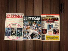 Lot (7) 1977-84 Vintage Baseball Guide & Price Book Pete Rose MLB