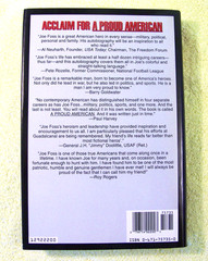 SIGNED: A Proud American by Joe Foss, 1st Printing, First Edition 1992 Hardcover