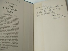 1958 THE STEADFAST MAN:A Biography of St. Patrick by P. Gallico HCDJ 1st Edition