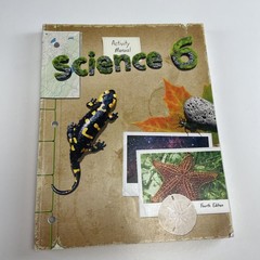 BJU Press- Science 6 Activity Manual 4ED 281329 *Read Description*
