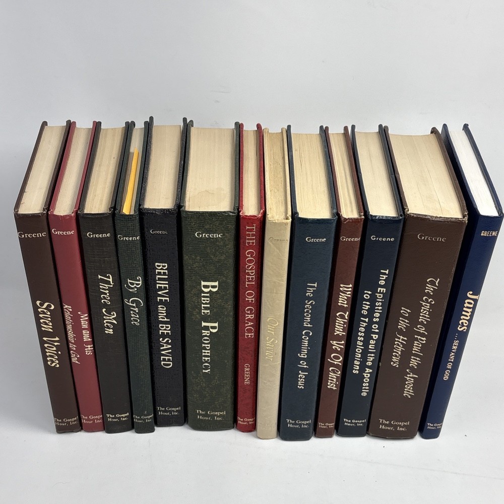 The Gospel Hour Greene Sermons Commentaries 13 Books Prophecy Second Coming
