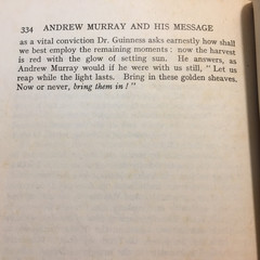 Andrew Murray And His Message W. M. Douglas 1981 Baker Book House Ministry Book