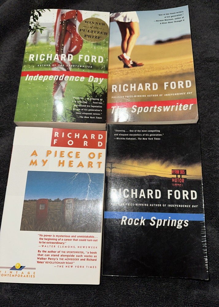 Lot Of 4 Books by Richard Ford – Trade Paperbacks – Good Condition