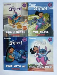 Lilo and Stitch Phonics Childrens Books Learning to Read Early Readers Lot 12