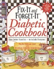 Fix-It and Forget-It Diabetic Cookbook: Slow-Cooker Favorites to Inc – VERY GOOD