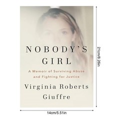 Nobody’s Girl Book with a Memoir of Surviving Abuse and Fighting Theme for Justi