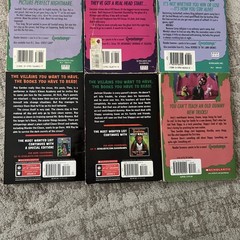 Goosebumps R.L. Stine Books Lot of 9 Scholastic Paperback 90s Horror