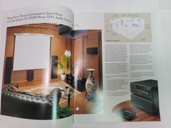 1990’s Technics SC-TH200 Home THX Audio System Brochure Specs Lucasfilm SH-TX200