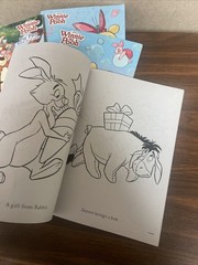 HUGE Winnie The Pooh Bear Disney Coloring Book 10 Lot Friends Are Fun New