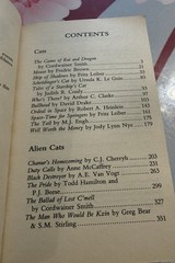 Cats in Space… and Other Places by Bill Fawcett – 1992 1st Baen Paperback.