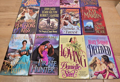 Big Lot 34 Historical Romance Western Novels Books Multiple Series & Authors