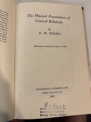 D. W. Sciama The Physical Foundations of General Relativity 1st Ed HC/DJ 1969