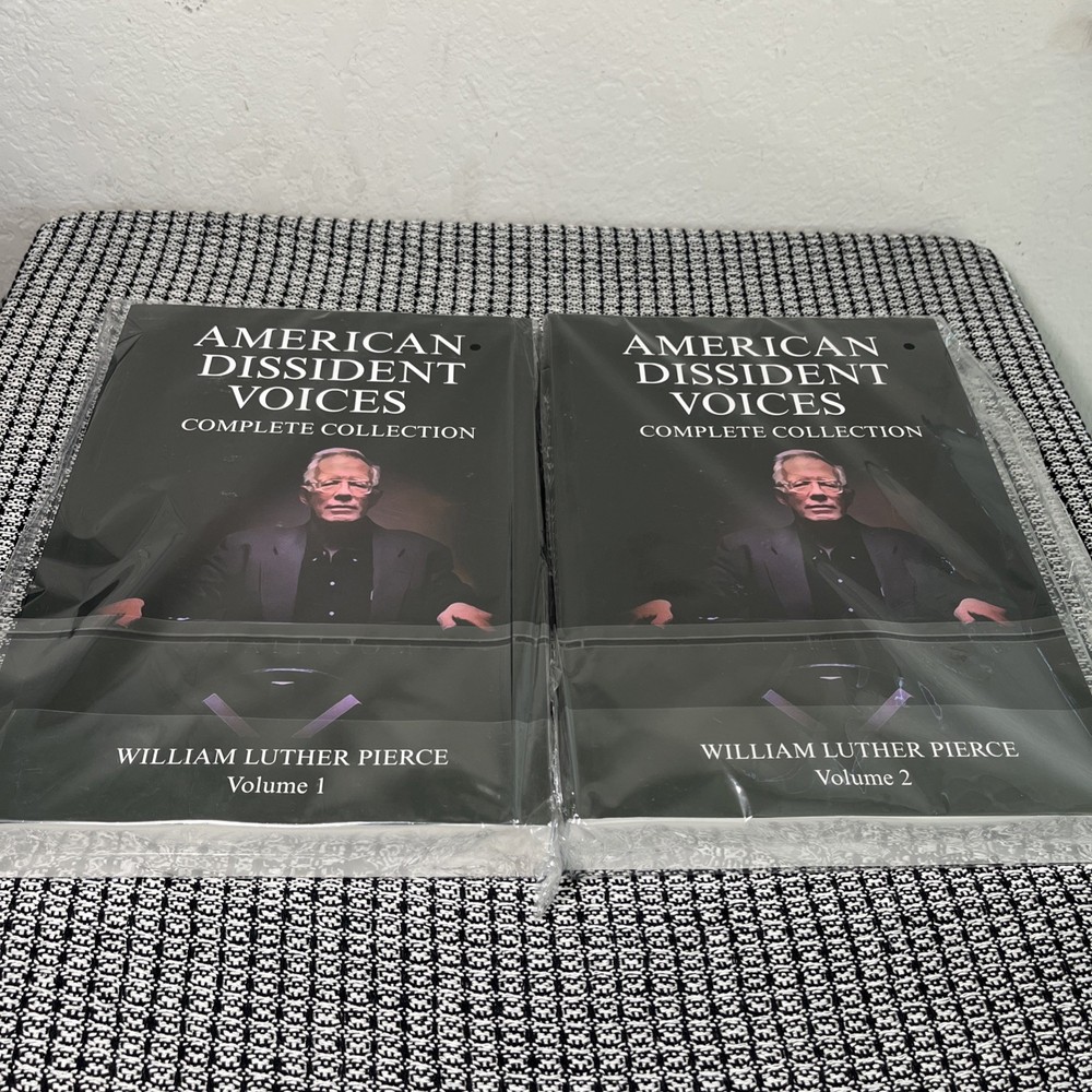 William Luther Pierce American Dissident Voices Complete Collection, 1665 Pages