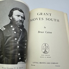 Grant Moves South & Grant Takes Command Bruce Catton Two Vols HC Little Brown co