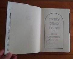 SIGNED: Every Dead Thing by John Connolly First Edition 1st Printing 1999 Unread