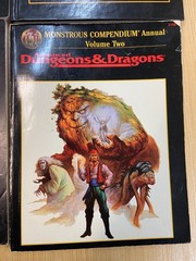 Rare Dungeons and Dragons Materials Including the Monsters Manual