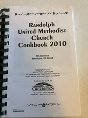 Randolph United Methodist Church Cookbook 2010 Spiral Bound Recipes Morris Press