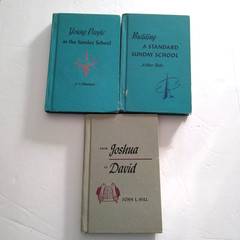 Convention press VTG Lot Of 9 Books Southern Baptist Church Study Course Gospel