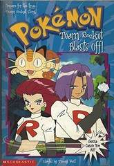 Pokemon Chapter Book #05: Team Rocket Blast Off! – Paperback – GOOD