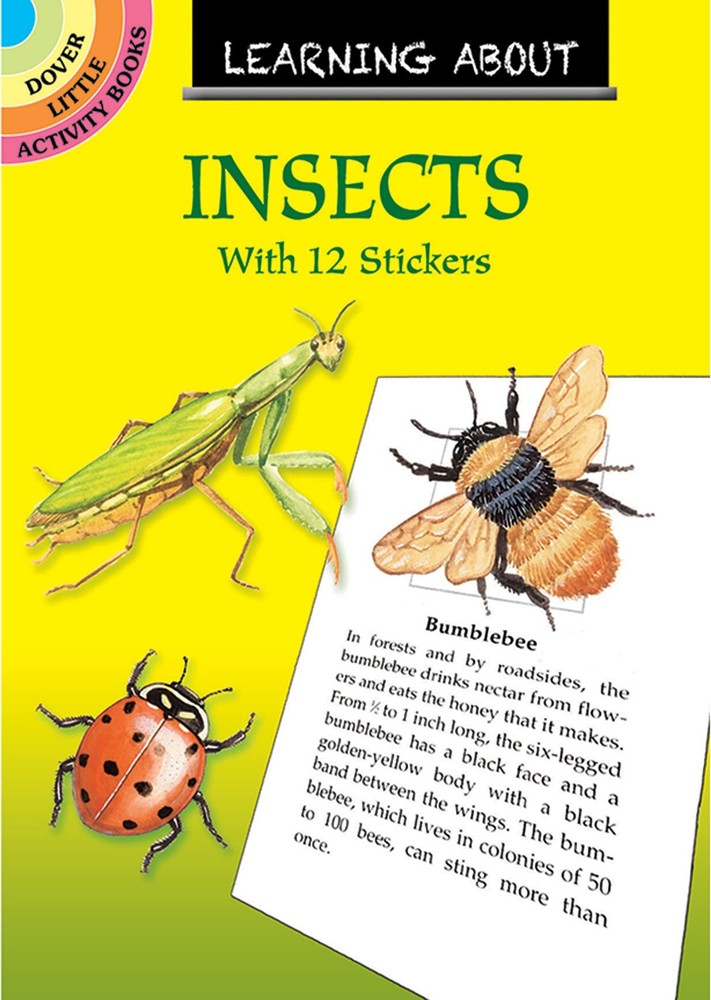 Learning About Insects (Dover Little Activity Books) – Jan Sovak – Good – Se…