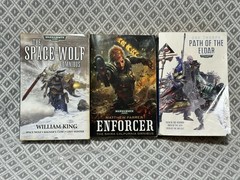 Warhammer 40k 3 Book Collection. See photos for Titles.