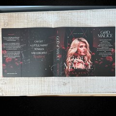 God of Malice by Rina Kent Alternative Dust Jacket Legacy of Gods