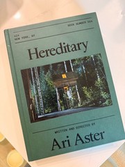 Hereditary Screenplay Book by Ari Aster & A24 – Hardcover