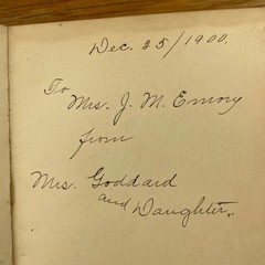 Vintage 1899 Prue And I George William Curtis Softcover Book