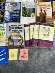 Vtg Christian Mini Book Booklet Lot Of 69 Inspirational Religious Healing Prayer