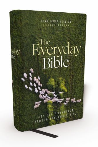 KJV The Everyday Bible, Hardcover, Red Letter, Comfort Print: 365 Daily Readings