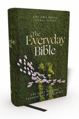 KJV The Everyday Bible, Hardcover, Red Letter, Comfort Print: 365 Daily Readings
