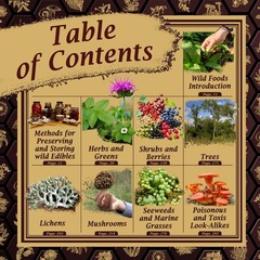 The Forager’s Guide to Wild Foods (paperback with color pictures)