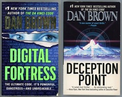 Techno Espionage Suspense Lot of 2 Paperback by Dan Brown