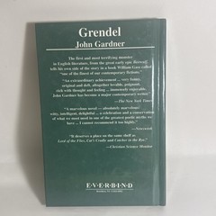 Grendel By John Gardner Hardcover Novel Book Epic Beowulf Monster