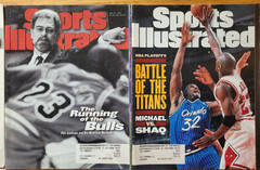 SPORTS ILLUSTRATED MICHAEL JORDAN LOT CHICAGO BULLS COLLECTION 12 MAGAZINES
