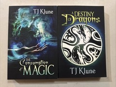 TJ Klune Two Trade Paperbacks, Destiny of Dragons and Consumption of Magic