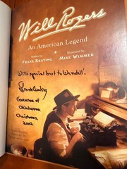 Will Rogers : An American Legend by Frank Keating (2002, Hardcover)
