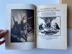 RICHARD WAGNER 1939 HC LOT 2~Ring Niblung Trilogy~RHINEGOLD~Valkyrie~RACKHAM~Sie