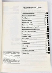 07 Kawasaki Mule 3010 Diesel 4×4 Factory Service Manual 99924-1368-01 KAF950C7F