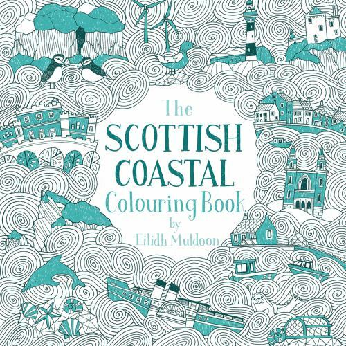 Scottish Coastal Colouring Book, Paperback by Muldoon, Eilidh, Brand New, Fre…