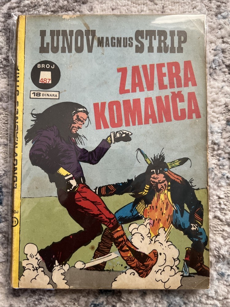 KEN PARKER LUNOV MAGNUS STRIP BR 487 ZAVERA KOMANČA