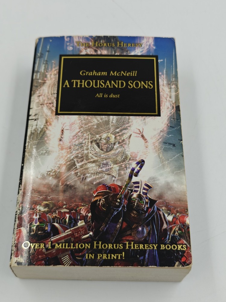 Warhammer 40K The Horus Heresy A Thousand Sons All Is Dust Paperback Book