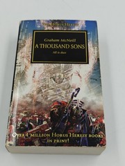 Warhammer 40K The Horus Heresy A Thousand Sons All Is Dust Paperback Book