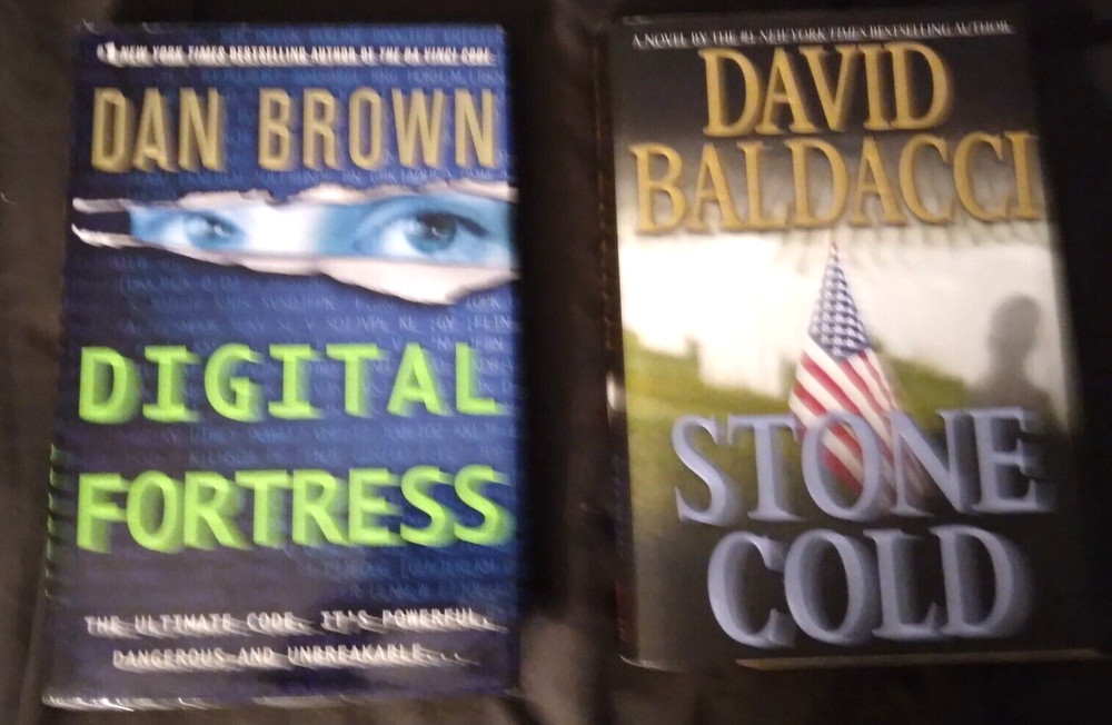 DIGITAL FORTRESS By Dan Brown and STONE COLD By David Baldacci