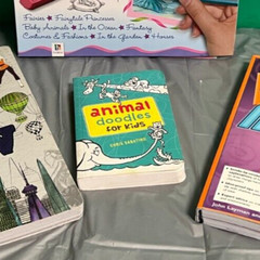 drawing & doodle books- Manga, Fairies, Animals, Fashion, Fantasy, Horses