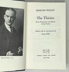 The Twenties, Thirties, Forties, Fifties & Sixties by Edmund Wilson – 5 HC/DJ